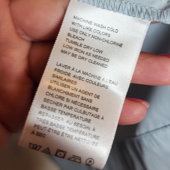 NWT Urban Outfitters Blue Midi Maxi Skirt Stretch Tie Waist Pockets Size Small - Picture 15 of 16